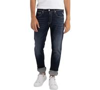 REPLAY Herren Jeans Grover Straight-Fit Bio, Blau (Dark Blue 007-8), 30W / 32L