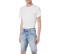Replay Herren Jeans Shorts Grover Straight-Fit Bio, Light Blue 010 (Blau), 28W