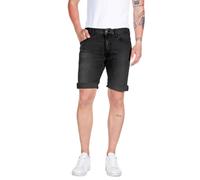 Replay Herren Jeans Shorts RBJ 901 Tapered-Fit mit Comfort Stretch, Dark Grey 097 (Grau), 33