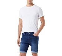 Replay Men's Jeans Shorts with Power Stretch, Blue (Medium Blue 009), 33