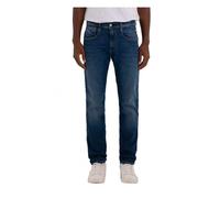Men's Replay Hyperflex Premium Stretch Denim Slim Fit Jean Anbass 007 - Blue - Size: 32/32