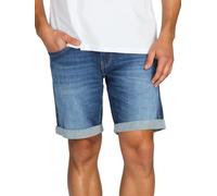 Replay Jeans Shorts Men's Stretch Short Slim Fit New Ambass Shorts Bermuda Shorts Summer Denim Plain Blue Black 30 31 32 33 34 36 38 40 42, Dark Blue (007), 36W