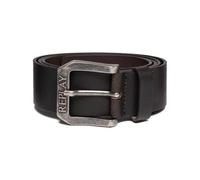 Replay - Large Buckle Jean Belt - Dark Brown - 100