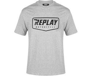 REPLAY LOGO T-shirt gray 3XL