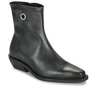 Replay Low Ankle Boots VIOLET SKIN in Black 6