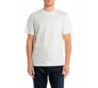 Replay M3278 .000.23608p Short Sleeve T-shirt White XL Men