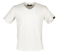 Replay Men's Basic T-Shirt Regular Fit V-Neck, 001 White, M