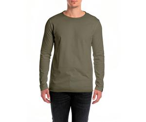 Replay M3592a.000.2660 Long Sleeve T-shirt Green XL Men