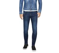 Replay Men's M914 Anbass Power Stretch Jeans, 0073 Dark Blue, 34W / 38L