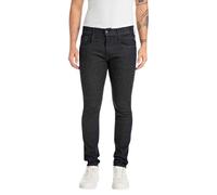 REPLAY Herren Jeans Anbass Slim-Fit Hyperflex Forever Dark mit Stretch, Blau (Dark Blue 007-1), 36W / 32L
