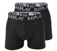 Replay Men Boxer Shorts, 2 Pack - Trunks, Cotton Stretch