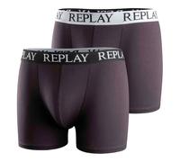 Replay Men Boxer Shorts, 2 Pack - Trunks, Cotton Stretch