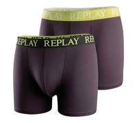 Replay Men Boxer Shorts, 2 Pack - Trunks, Cotton Stretch