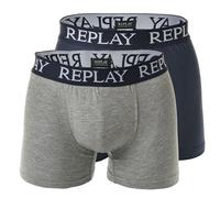Replay Men Boxer Shorts, 2 Pack - Trunks, Cotton Stretch