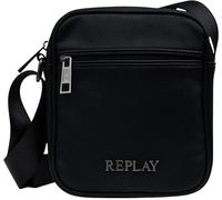 Replay Men Fm3771 Shoulder Bag, 0098 Black, Einheitsgröße