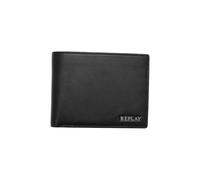 Replay Men Fm5333 Billfold, 0094 Silver Black, One Size