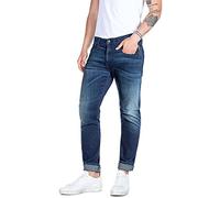 REPLAY Men's Anbass Forever Jeans, 009 Medium Blue, 28 W/ 30 L