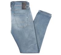 Replay Mens Anbass Hyperflex Bio Slim Fit Jeans - Mid Blue Fade material_cotton - Size 30W/32L