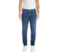 Replay Men's Anbass Powerstretch Denim Jeans, 007 Dark Blue, 34 W/32 L