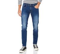 REPLAY Men's Anbass Powerstretch Denim Jeans, 0072 Dark Blue, 30W / 30L