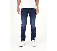 REPLAY Mens Anbass Recycled 360 Slim Jeans In Dark Blue Mens Clothing Size: W30-L32, Colour: Blue Fabric