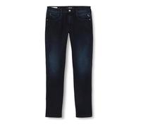 Replay men's Anbass slim-fit Hyperflex jeans made of recycled material with stretch, blue (Dark Blue 007), 30W / 34L