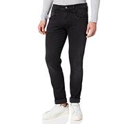 Replay Men's Anbass Slim-Fit Hyperflex Jeans with Stretch, Black (Black 098), W38 x L32