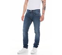Men's Replay Hyperflex Premium Stretch Denim Slim Fit Jean Anbass 007 - Blue - Size: 32/32