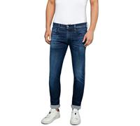 Replay Men's Anbass Slim-Fit Hyperflex Jeans with Stretch, Blue (Dark Blue 007), W33 x L36