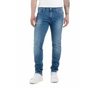 Replay Men's Anbass Slim Fit Jeans with Power Stretch, Blue (Medium Blue 009), W38 x L36