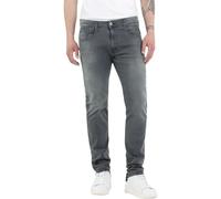 Replay men's Anbass slim fit jeans with power stretch, gray (Dark Gray 096), W38 x L32