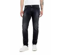 Replay men's Anbass slim fit jeans with power stretch, gray (Dark Gray 097), W34 x L30