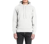 Replay Men's basic hoodie, 011 Natural White, L