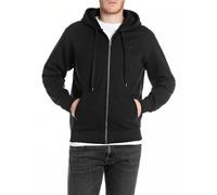 Replay Men's M3105 Hooded Sweatshirt, 098 Black, M