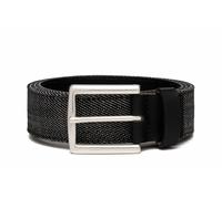 Replay men's belt made of raw denim, black (Denim Black 492), 105 cm