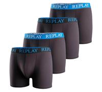 Replay Men's Boxer Shorts, 4-Pack - Trunks, Cotton Stretch