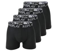 Replay Men's Boxer Shorts, 4-Pack - Trunks, Cotton Stretch