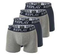Replay Men's Boxer Shorts, 4-Pack - Trunks, Cotton Stretch