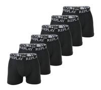Replay Men's Boxer Shorts, 6 Pack - Underwear, Cotton, Logo, Solid Color ...
