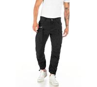 Replay men's cargo trousers Joe regular fit made of comfort cotton, black (Black 098), 28W / 32L