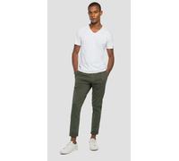 REPLAY MEN'S DECONSTRUCTED V NECK T-SHIRT TEE IN WHITE BNWT