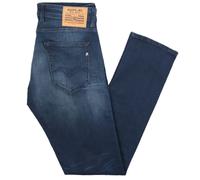 Replay Mens Grover Power Stretch Straight Fit Jeans - Dark Indigo - Blue - Size 38W/32L