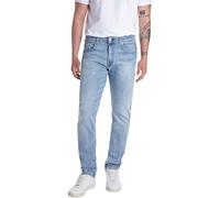Replay men's Grover straight-fit jeans with stretch, blue (Light Blue 010), 34W / 30L