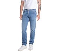 Replay Men's Grover Touch Jeans, 009 Medium Blue, 34 W/32 L