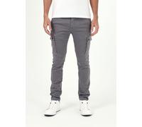 REPLAY Mens Jaan Cargo Hyperflex X-Lite Trousers In Clay Mens Clothing Size: W30-L30, Colour: Grey Fabric