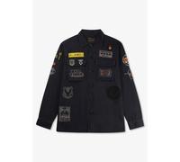 REPLAY Mens Jacket No Thema In Desert Mens Clothing Size: M, Colour: Grey Fabric