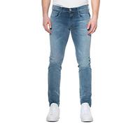 Replay Men's Jeans Anbass Slim-Fit Hyperflex Bio with Stretch, Blue (Medium Blue 009), 29W / 32L