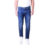 Replay Men's Jeans Anbass Slim-Fit Hyperflex Bio with Stretch, Blue (Medium Blue 009), 32W / 32L
