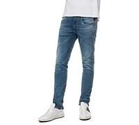 Replay Men's Jeans Anbass Slim-Fit Hyperflex Bio with Stretch, Blue (Medium Blue 009), 38W / 36L