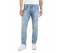 Replay men's jeans Anbass slim fit with power stretch, blue (Light Blue 010), 32W / 34L
